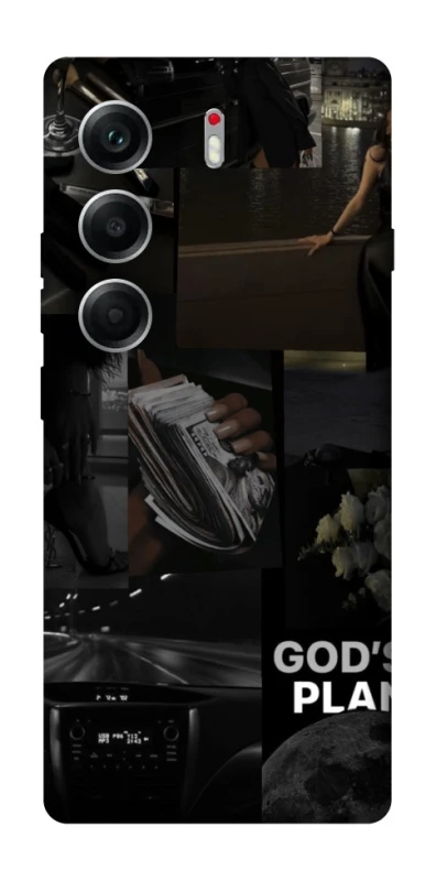 Чохол на Tecno Camon 40 God's plan фото 1 з 1