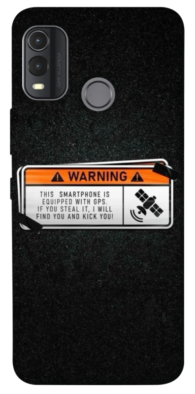 Чехол на Nokia G11 Plus Warning фото 1 из 1
