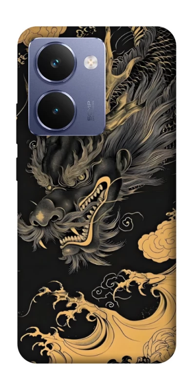 Чохол на Realme P3 Ultra gold dragon фото 1 з 1