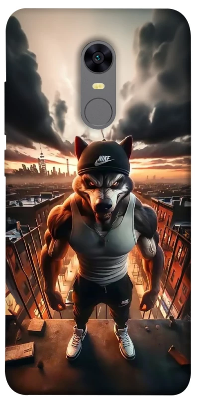 Чохол на Xiaomi Redmi 5 Plus / Redmi Note 5 (Single Camera) Вовк фото 1 з 1