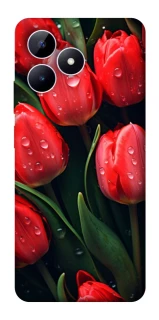Чохол на Realme Note 50 5G Червоні тюльпани фото 1 Чохол на Realme Note 50 5G Червоні тюльпани фото 1 з 1