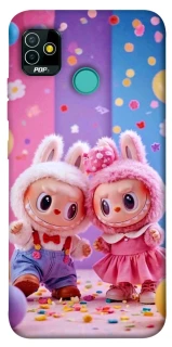 Чехол на TECNO POP 5 Labubu twins ver.3 фото 1 из 1