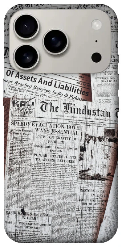 Чехол на Apple iPhone 17 Pro (6.3") Газеты фото 1 из 1