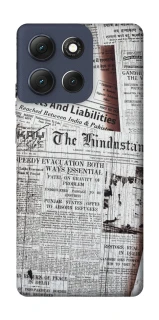 Чехол на Motorola Moto G86 Газеты фото 1 из 1