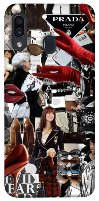 Чохол на Samsung Galaxy A20 / A30 Fashion collage ver.13 фото 1 з 1