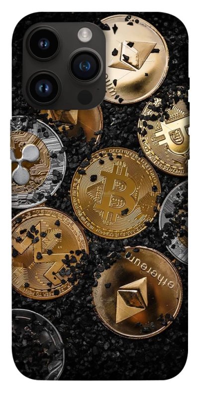 Чехол на Apple iPhone 14 Pro Max (6.7") Many coins v2 фото 1 из 1