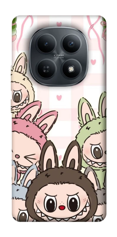 Чохол на Xiaomi Redmi Note 15 4G/5G (EU) All Labubu 2 фото 1 з 1