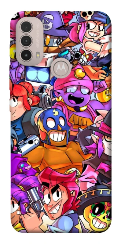 Чехол на Motorola Moto E40 Brawl Stars ver.9 фото 1 из 1
