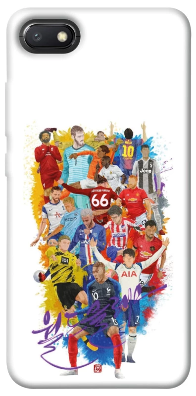 Чохол на Xiaomi Redmi 6A Football Abstract v2 фото 1 з 1