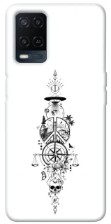 Чехол на Oppo A54 4G Tattoo ver.7 фото 1 из 1