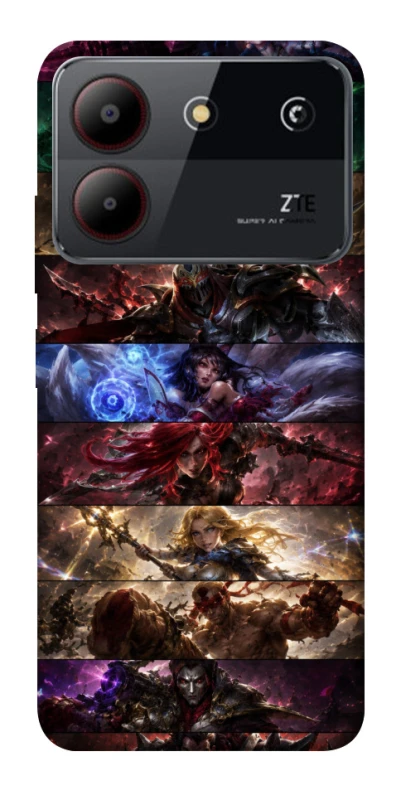 Чохол на ZTE Blade A54 4G League of Legends фото 1 з 1