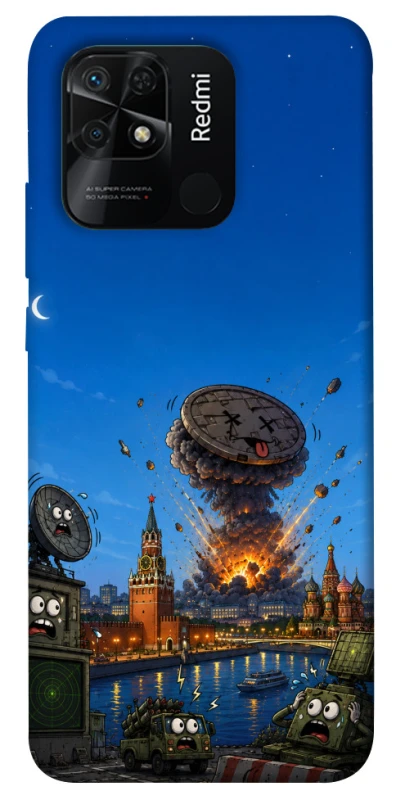 Чохол на Xiaomi Redmi 10C Moscow never sleeps ver.8 фото 1 з 1
