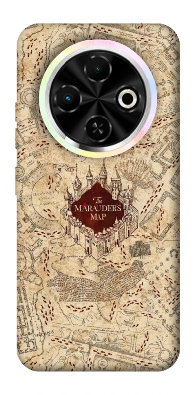 Чохол на TECNO Spark 30C Harry Potter Marauder's Map фото 1 з 1