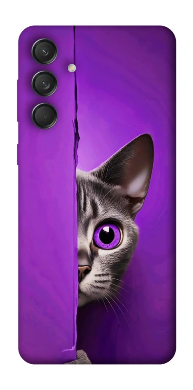 Чохол на Samsung Galaxy M55 Кіт-підглядач фото 1 з 1