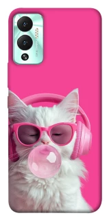 Чехол на Infinix Hot 12 Play Pink kitty фото 1 из 1