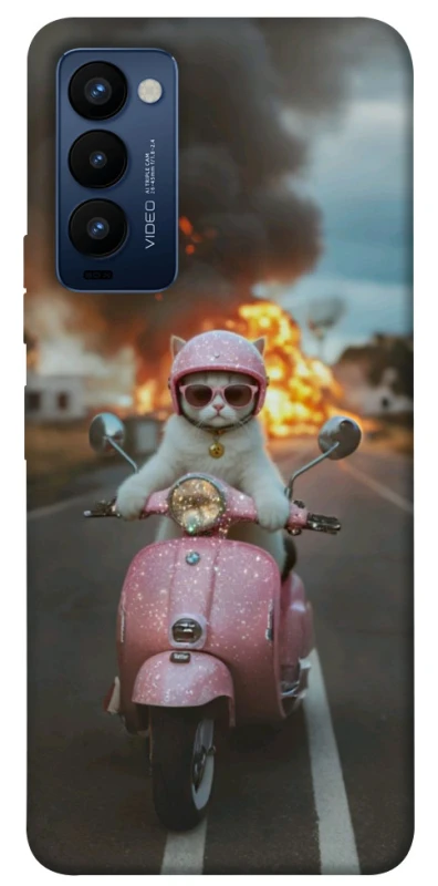 Чохол на TECNO Camon 18 Exploding Kittens ver.3 фото 1 з 1