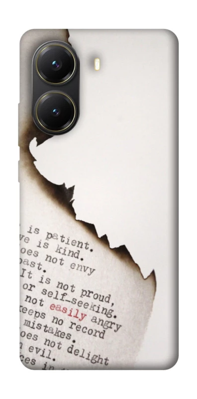 Чохол на Xiaomi Poco X7 Pro Вірші фото 1 з 1