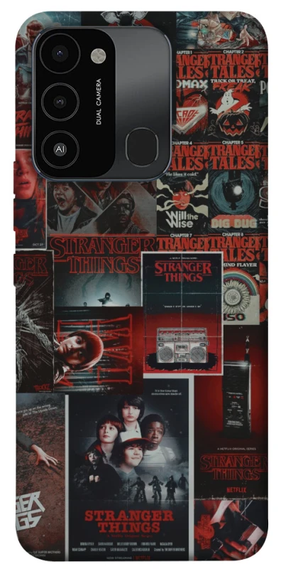 Чехол на TECNO Spark 8C Stranger Things ver.16 фото 1 из 1