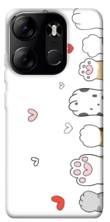 Чехол на Tecno Spark Go 2023 Paws фото 1 из 1
