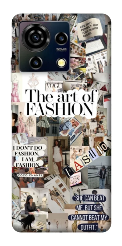 Чехол на ZTE Blade V50 Vita Fashion collage ver.12 фото 1 из 1