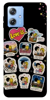 Чохол на Motorola Moto G84 Love is ver.4 фото 1 з 1