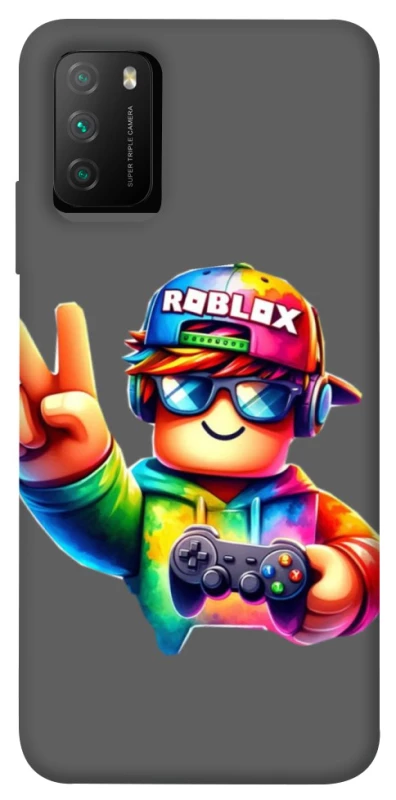 Чехол на Xiaomi Poco M3 Roblox Gamer Peace фото 1 из 1