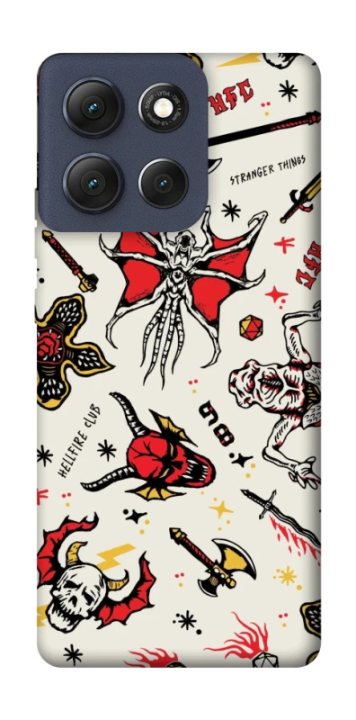 Чехол на Motorola Moto G86 Stranger Things ver.2 фото 1 из 1