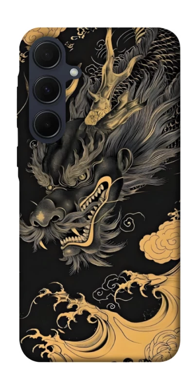 Чохол на Samsung Galaxy A35 gold dragon фото 1 з 1
