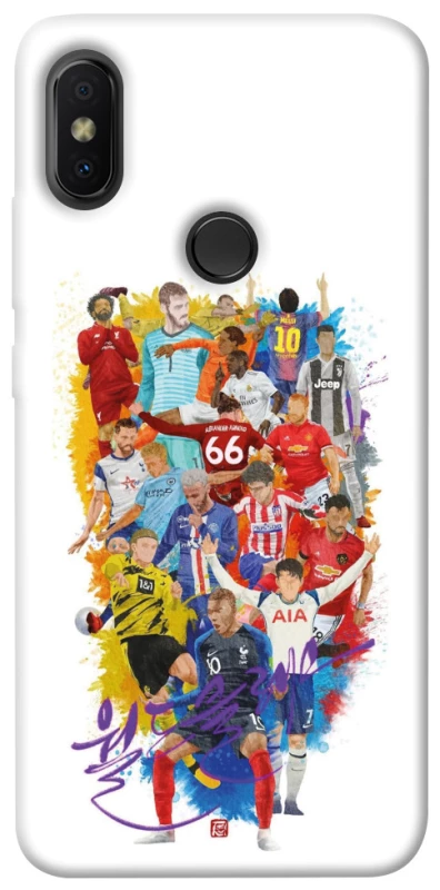 Чохол на Xiaomi Redmi S2 Football Abstract v2 фото 1 з 1