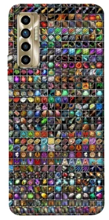 Чехол на TECNO Camon 17P Inventory menu ver.1 фото 1 из 1