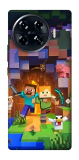 Чехол на TECNO Spark 20 Pro+ Minecraft game фото 1 из 1
