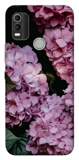 Чохол на Nokia C21 Plus Рожеві гартензії фото 1 з 1