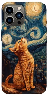 Чехол на Apple iPhone 12 Pro Max (6.7") van gogh cat фото 1 из 1