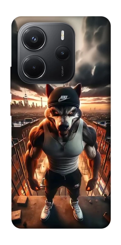 Чехол на Xiaomi Redmi Note 14 4G (Int. version) Волк фото 1 из 1