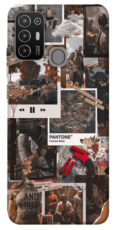 Чохол на ZTE Blade A52 PUBG Collage фото 1 з 1