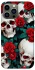 Чохол на Apple iPhone 13 Pro Max (6.7") skull and rose фото 1 з 1