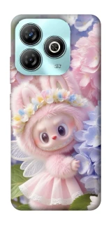 Чехол на ZTE Blade A75 4G Labubu & Flowers ver.1 фото 1 из 1