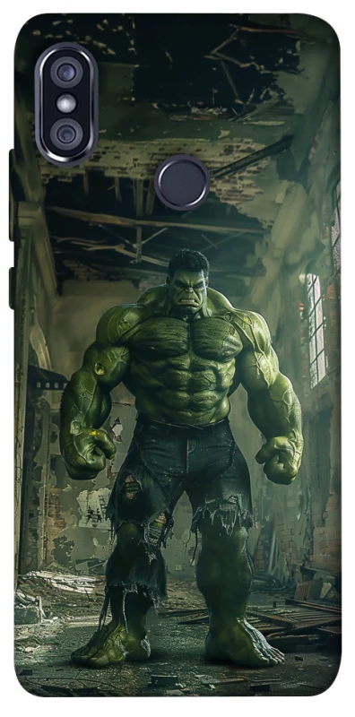 Чохол на Xiaomi Redmi Note 5 Pro / Note 5 (AI Dual Camera) Angry Hulk фото 1 з 1