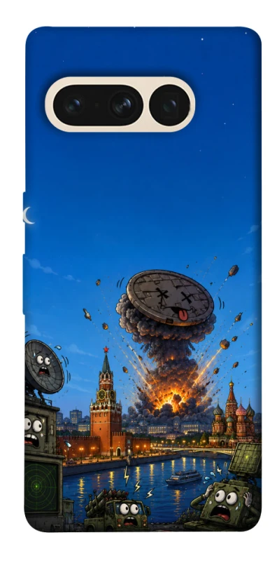 Чохол на Google Pixel 7 Pro Moscow never sleeps ver.8 фото 1 з 1