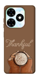 Чохол на TECNO Spark Go 2024 Thankful coffee фото 1 з 1