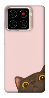 Чохол на ZTE Blade A56 Peeping cat фото 1 з 1