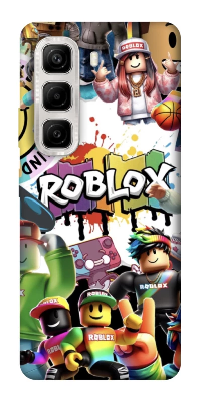Чохол на Infinix Hot 50 4G Roblox Characters Collage фото 1 з 1