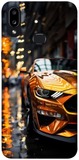 Чохол на Samsung Galaxy A10s Golden sports car фото 1 з 1
