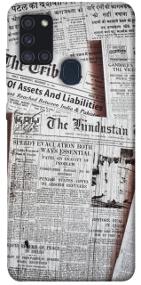 Чехол на Samsung Galaxy A21s Газеты фото 1 из 1