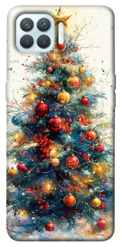 Чехол на Oppo F17 Pro Новогодний v36 фото 1 из 1