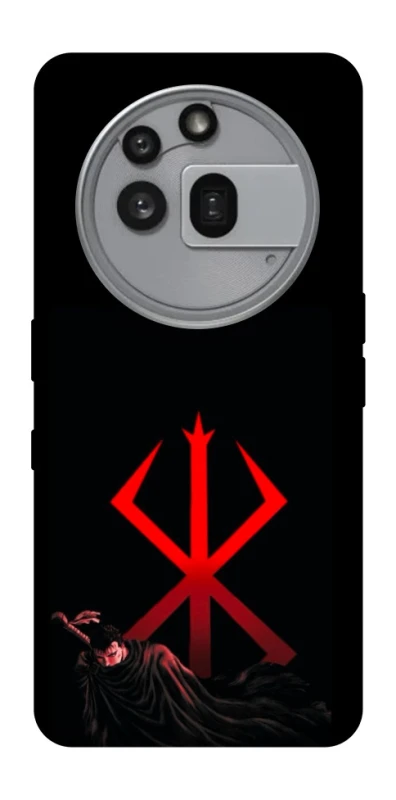 Чохол на Nothing Phone (3a) Pro Berserk Red Logo фото 1 з 1