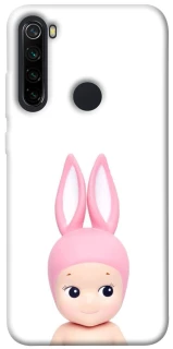 Чохол на Xiaomi Redmi Note 8 Minimal Bunny Peek фото 1 з 1
