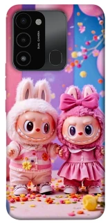 Чехол на TECNO Spark 8C Labubu twins ver.2 фото 1 из 1