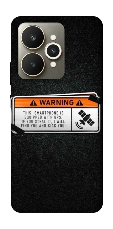 Чохол на Realme 15 Warning фото 1 з 1