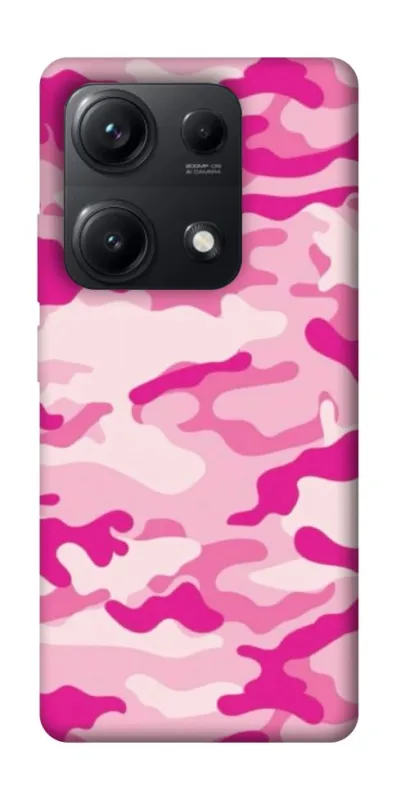 Чехол на Xiaomi Redmi Note 14S camouflage pink фото 1 из 1